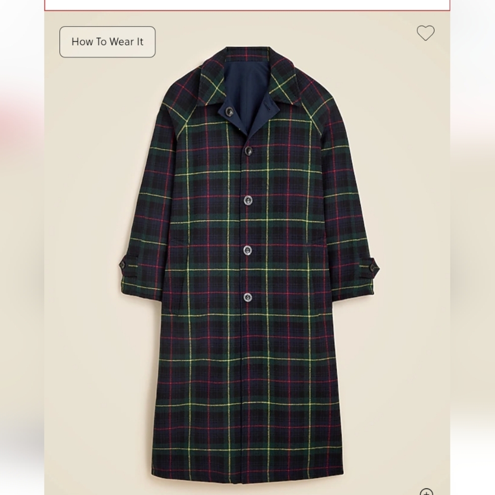 Alex Eagle X J.Crew reversible trench coat CN085 $428 NWT Size 00 (Oversized)